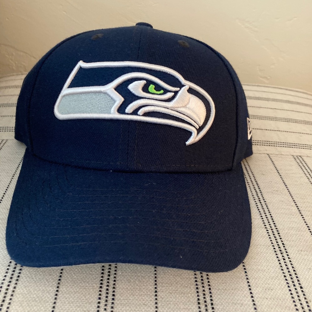 Seahawks Low Profile Fitted Hat 7 1/4